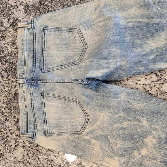 * SOLD * Size 26 CURRENT/ELLIOTT acid wash skinny jeans - Picture 3 of 6